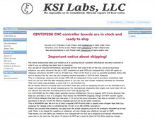 Tablet Screenshot of ksilabs.com